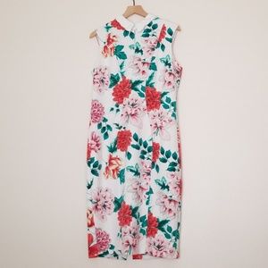 Eva Mendes floral dress